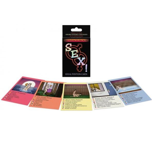 KHEPER GAMES Adventurous SEX! Jeu de cartes érotique