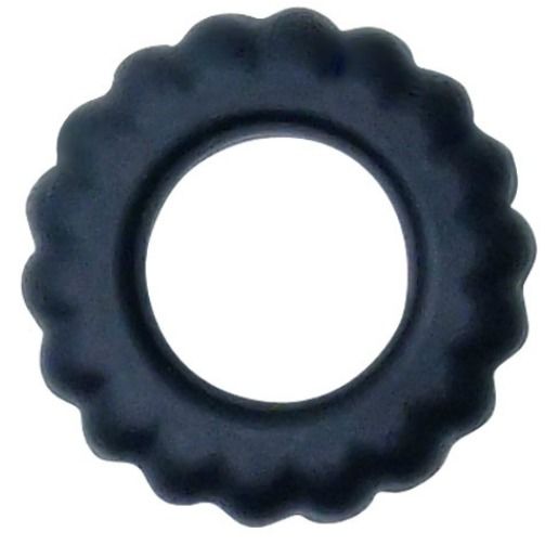 BAILE TITAN anneau pénien sans vibration, noir, 2 cm