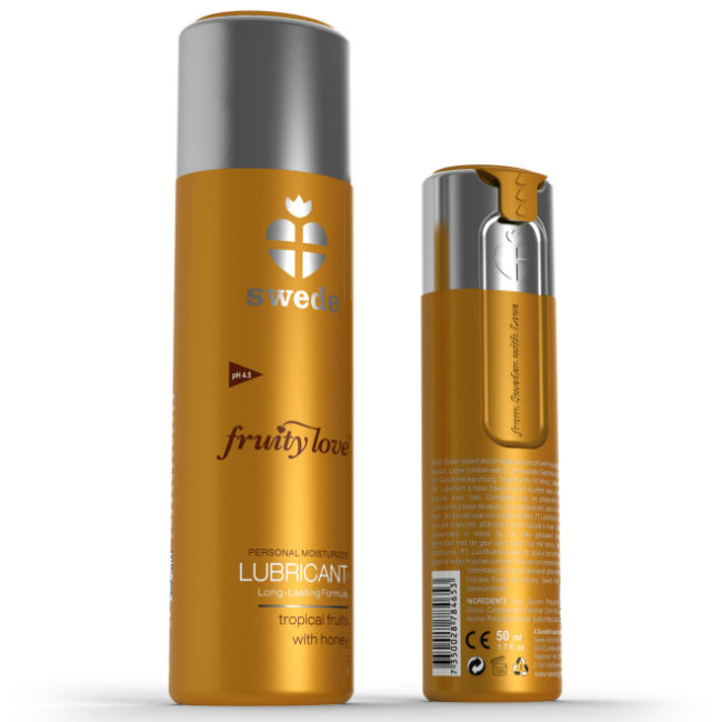 Lubrifiant goût Tropical Fruit Honey Swede Fruity Love, 50 ml