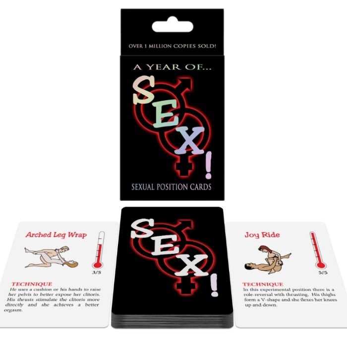 KHEPER GAMES A Year of… Sex! Jeu de cartes érotique