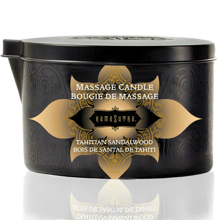 Bougie de massage KamaSutra au bois de santal, 170 g