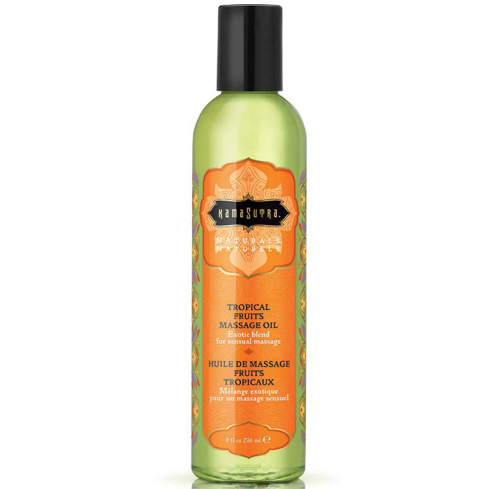 Huile de massage Kamasutra Naturals Tropical Fruits, 236 ml
