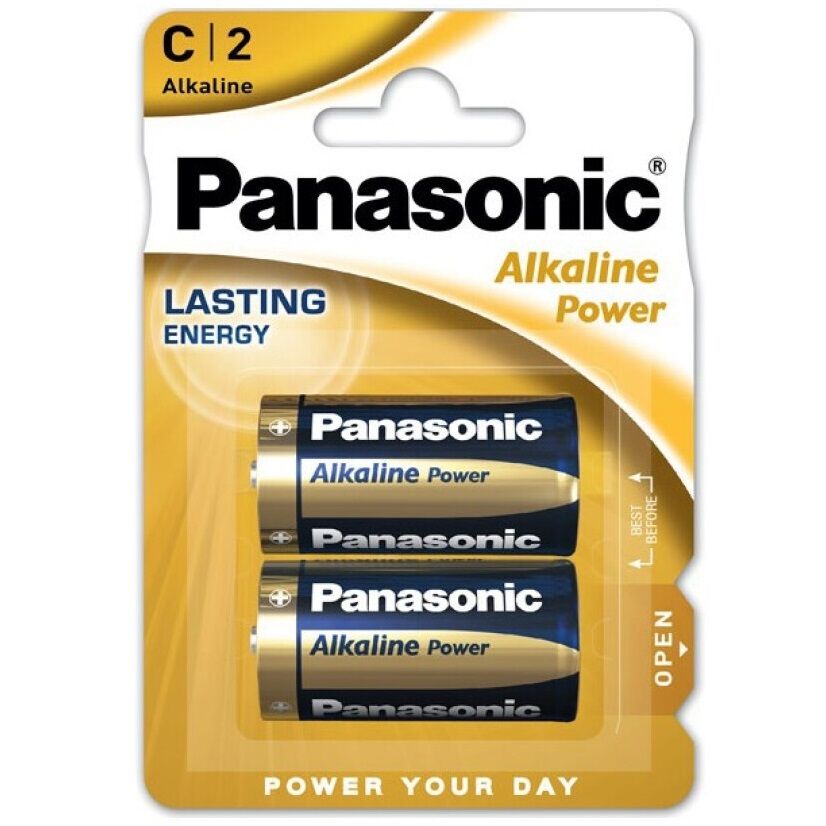 Piles C LR14 longue durée pour jouets électriques PANASONIC