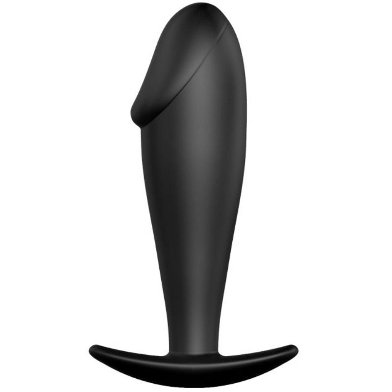 Plug anal Pretty Love en silicone, forme de pénis, noir