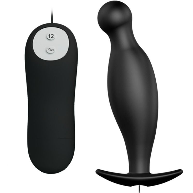 Plug anal vibrant Pretty Love avec 12 modes de vibration