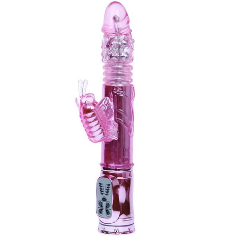 Vibromasseur BAILE ROTATIONS avec rotation et stimulateur papillon