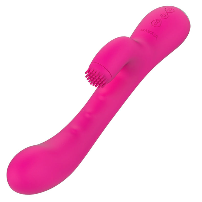NALONE Idol vibromasseur rabbit avec stimulateur clitoridien rotatif