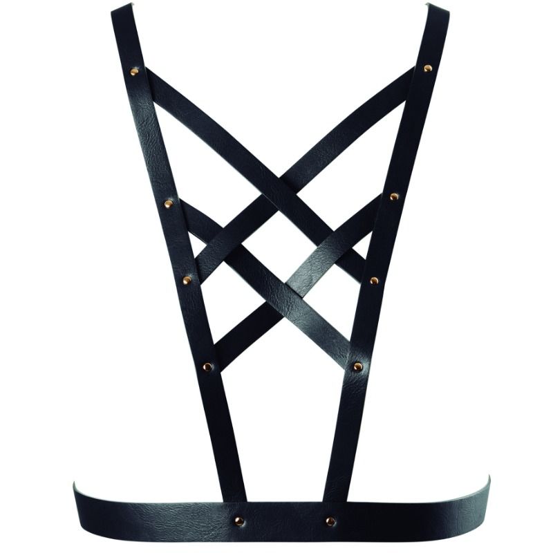 Harnais Maze Crossover noir de Bijoux Indiscrets