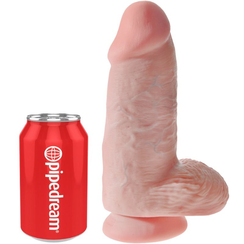 Gode réaliste KING COCK Chubby, 22,9 cm