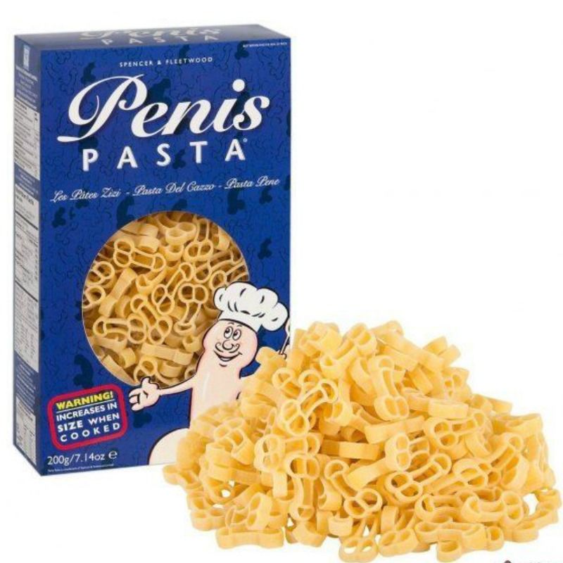 Pâtes en forme de pénis Spencer & Fleetwood, 200 g