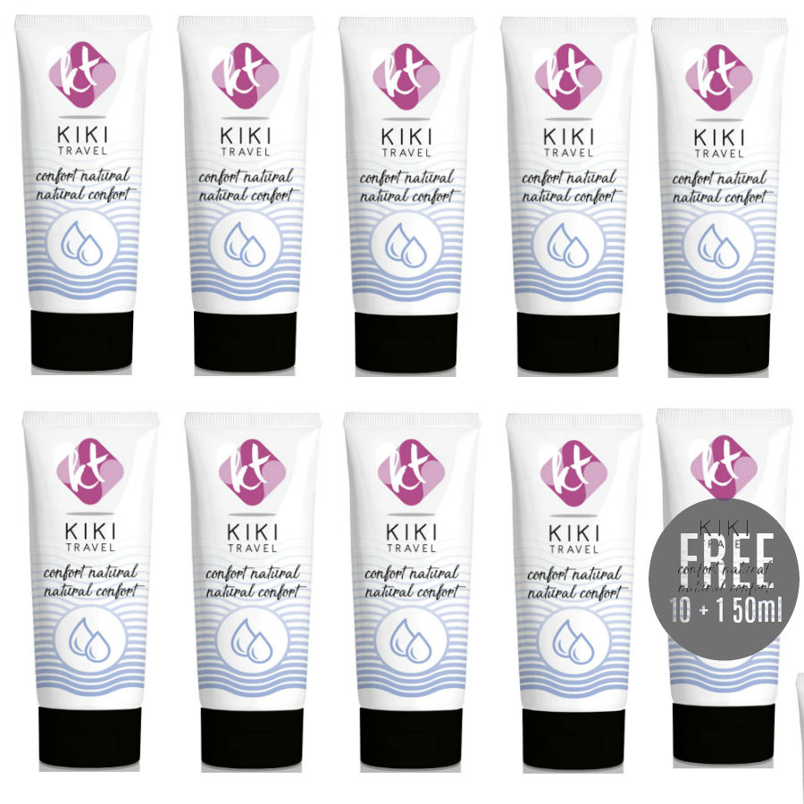 Lubrifiant à base d’eau 50 ml vegan, hydratation longue durée KIKÍ TRAVEL