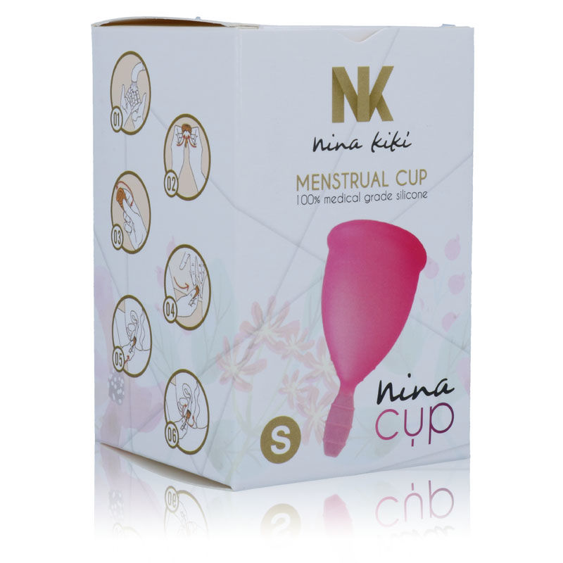 Coupe menstruelle NINA KIKÍ taille S, rose