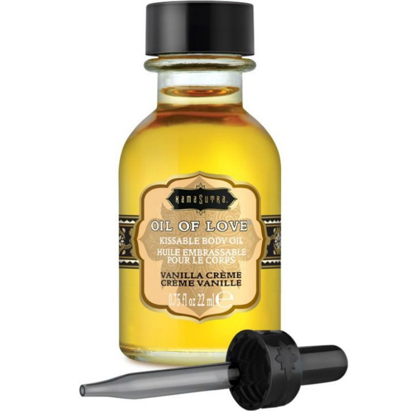 KamaSutra Oil of Love huile de baiser saveur vanille, 22 ml