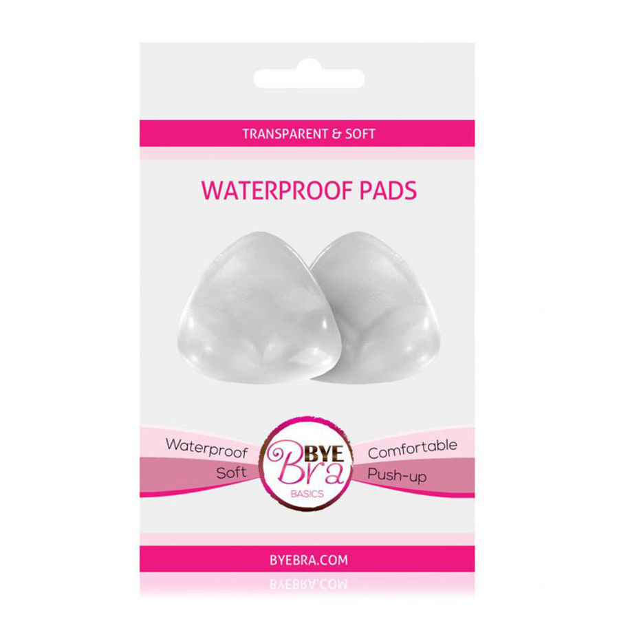 BYE BRA Waterproof Pads, coussinets transparents push up pour bikini