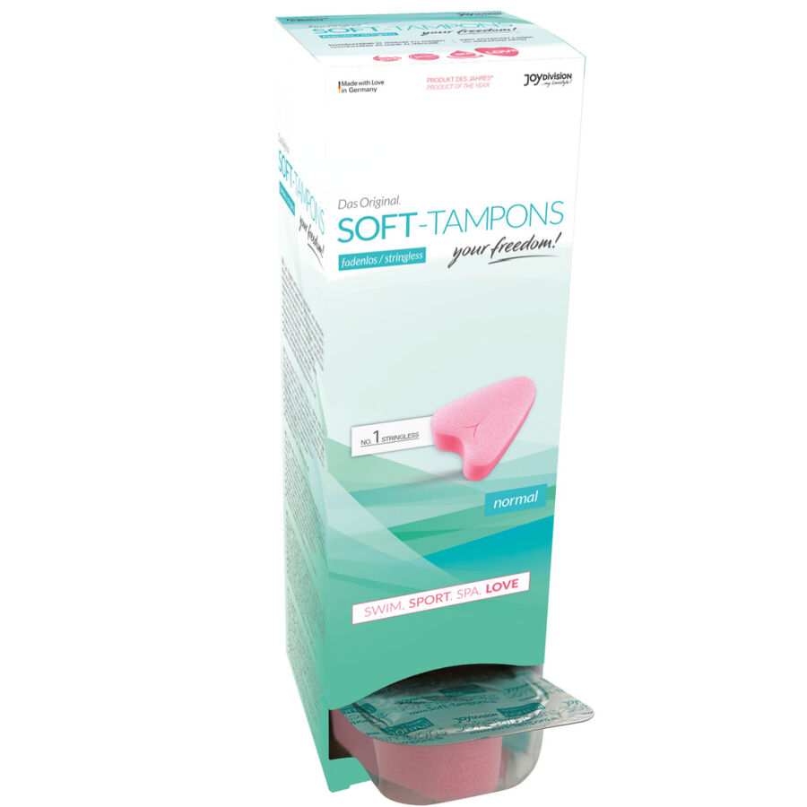 JOYDIVISION Original Soft-Tampons, taille normale, 10 pièces