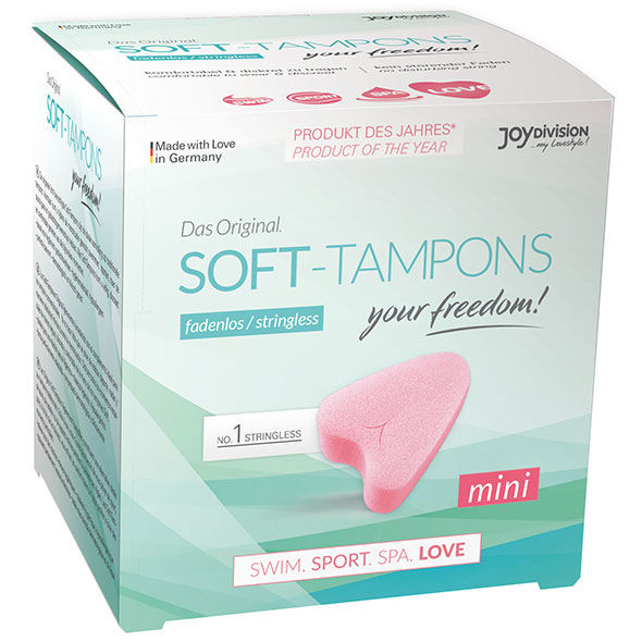 JOYDIVISION Original Soft-Tampons Mini, 3 pièces