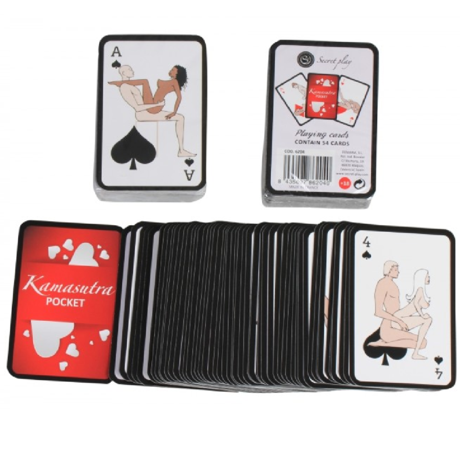 Secretplay Pocket Kamasutra, jeu de cartes érotique