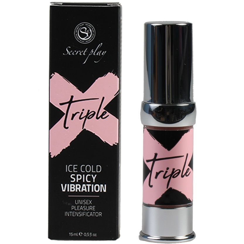 Gel stimulant unisexe SECRETPLAY Triple X, 15 ml