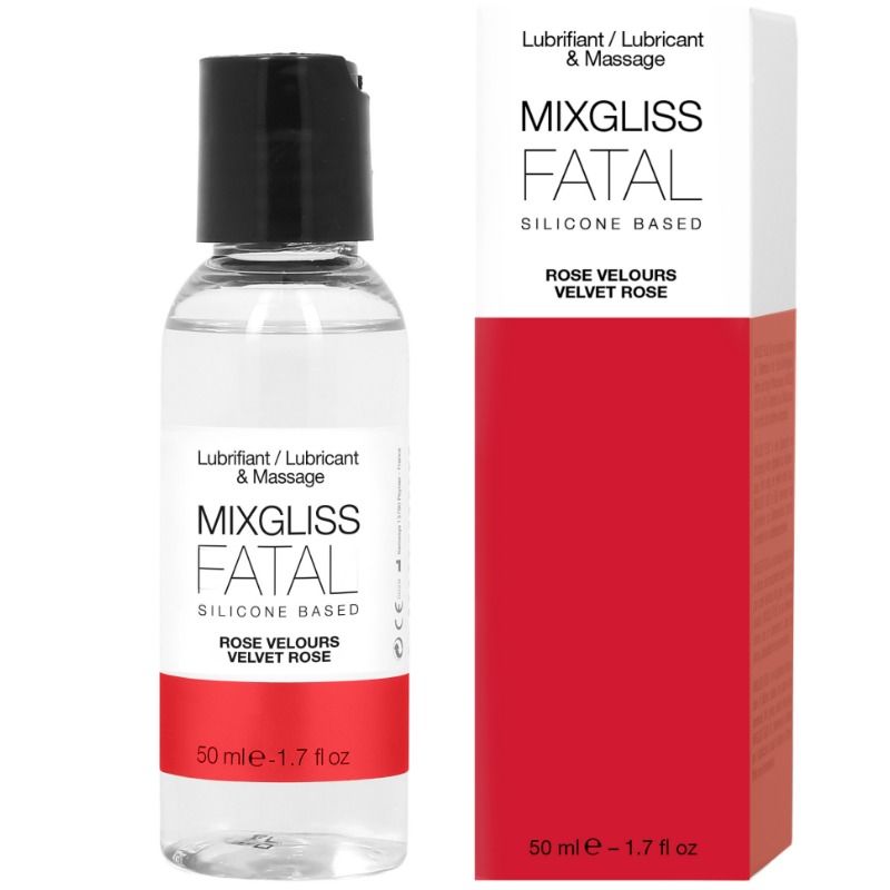 Mixgliss Fatal Roses lubrifiant silicone parfum rose, 50 ml
