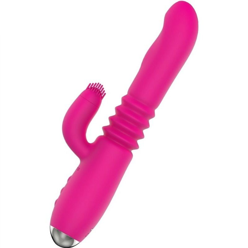 Vibromasseur rabbit avec rotation et fonction chauffante pour une stimulation intense NALONE