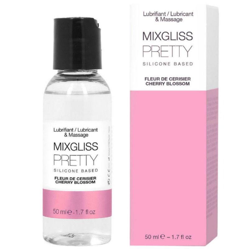 Gel lubrifiant Mixgliss Pretty au parfum de fleur de cerisier, 50 ml