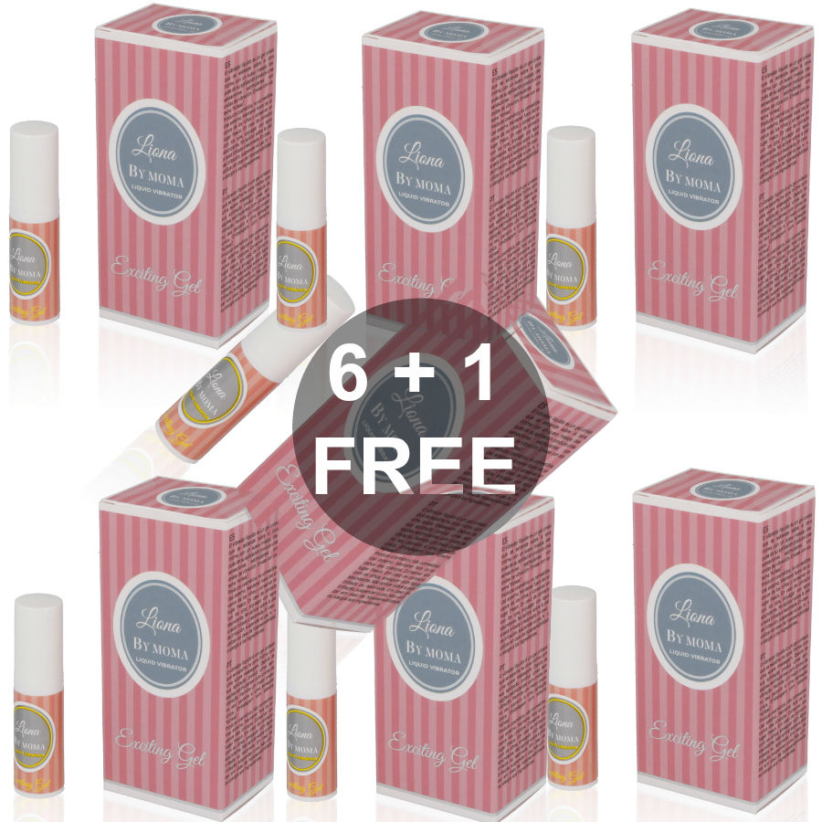 Gel stimulant liquide 6 ml à effet immédiat et confort LIONA BY MOMA