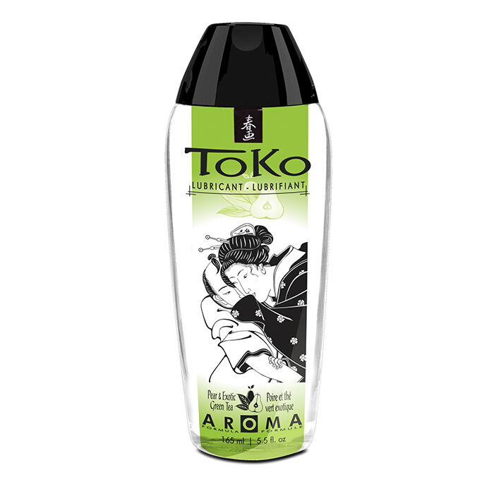 Lubrifiant Shunga Toko à la poire et au thé vert exotique, 165 ml