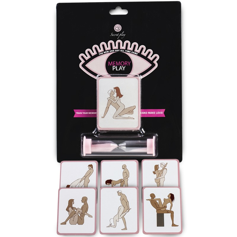 SECRETPLAY Memory Play, jeu érotique pour deux