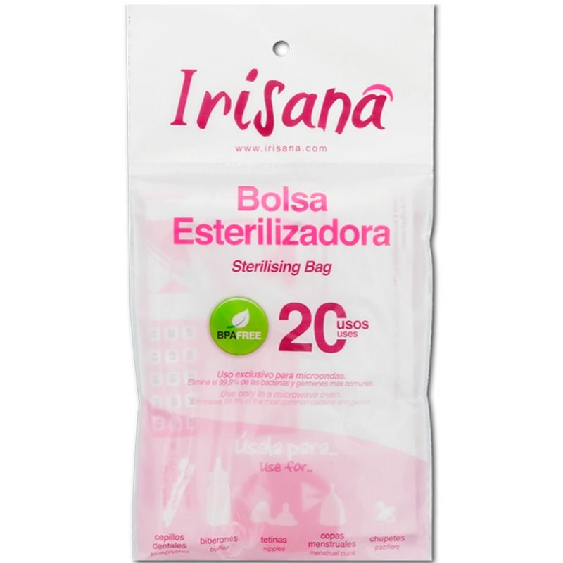 Sachet de stérilisation IRISCUP pour micro-ondes