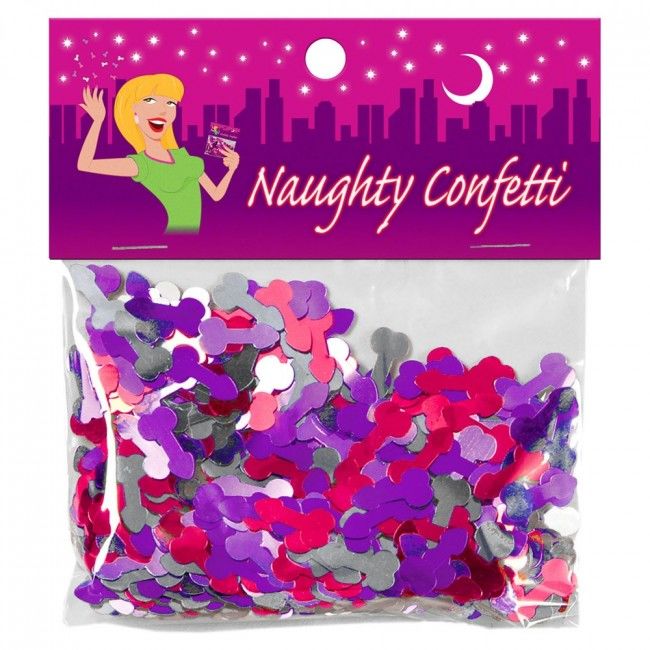 Kheper Games Naughty Confetti, confettis en forme de pénis