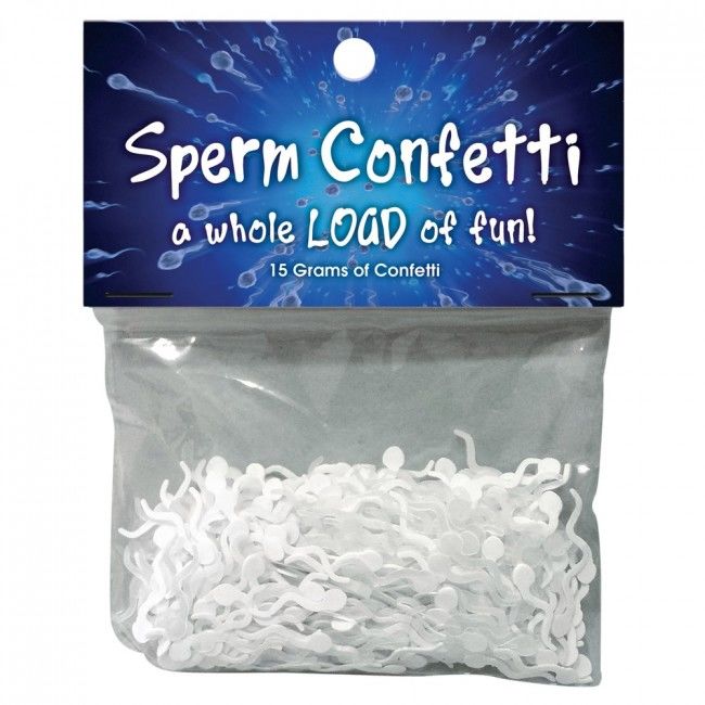 Confettis en forme de spermatozoïdes Kheper Games