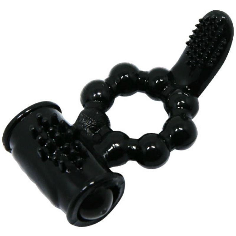 BAILE Sweet Ring, anneau pénien vibrant avec stimulateur clitoridien