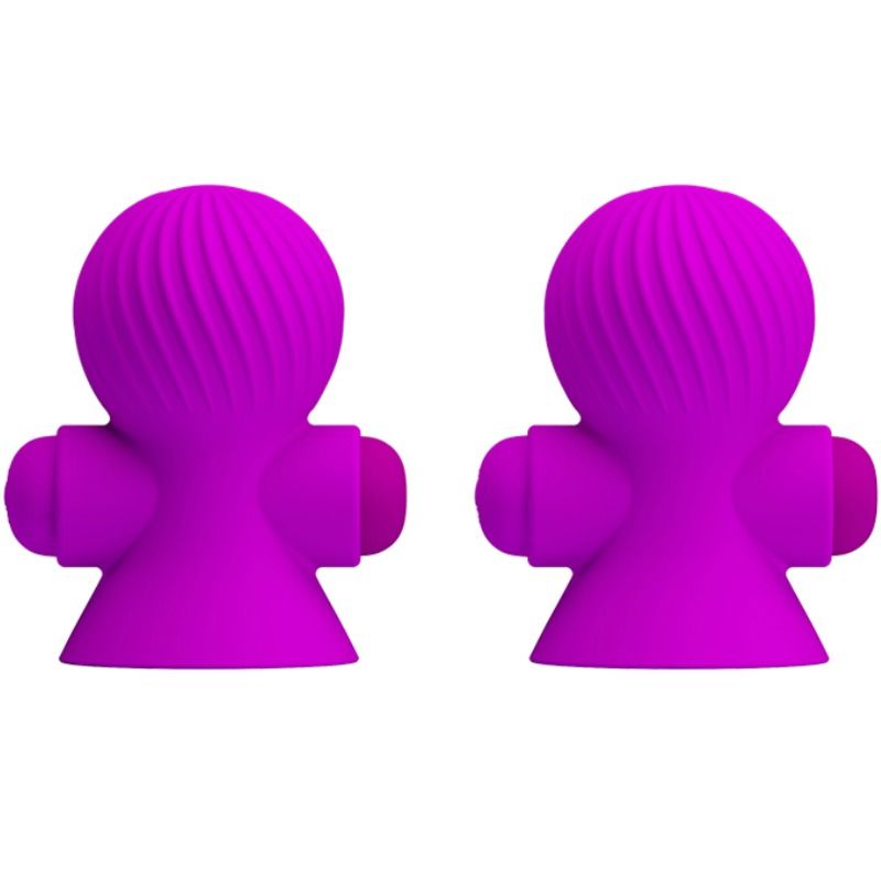 Stimulateurs de tétons vibrants FUN TOYS Pretty Love, violet