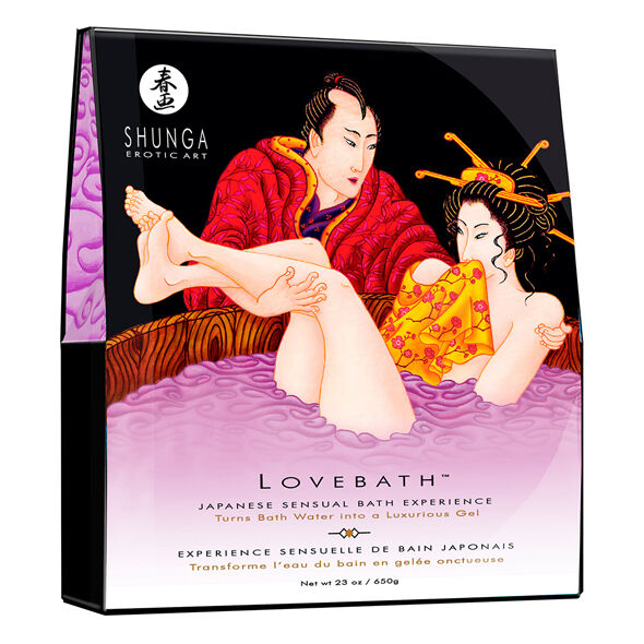Shunga Lovebath Lotus Sensual, gel de bain sensuel