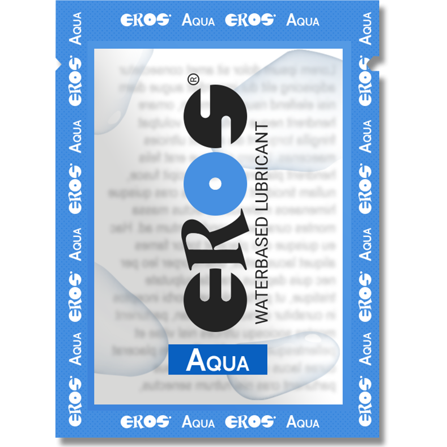 Lubrifiant à base d’eau EROS Aqua, 4 ml