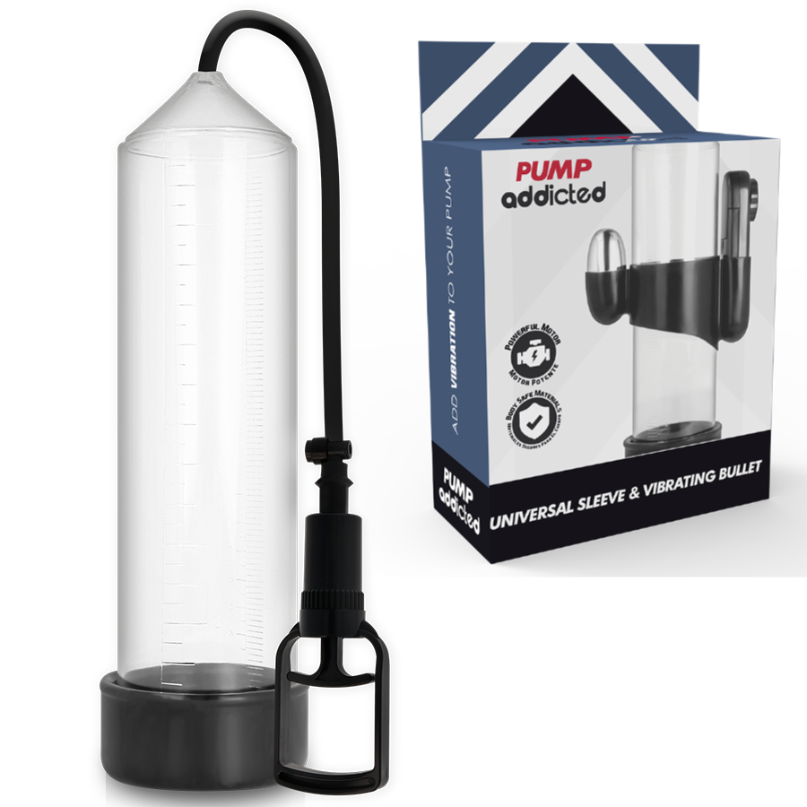 Vibromasseur transparent PUMP ADDICTED RX7