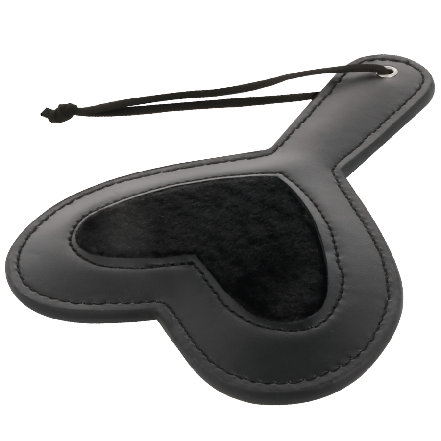 DARKNESS SENSATIONS Love Paddle avec coutures noires et pointes