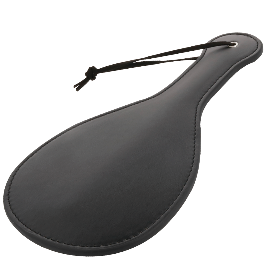 Paddle noire arrondie DARKNESS SENSATIONS