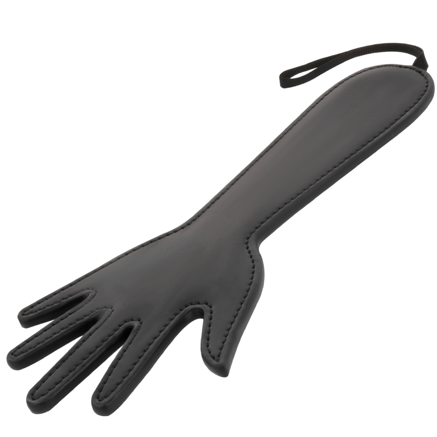 Paddle DARKNESS SENSATIONS avec coutures noires et picots