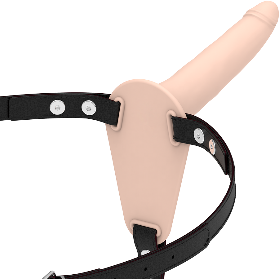 Harnais godes Fetish Submissive en silicone, 15 cm
