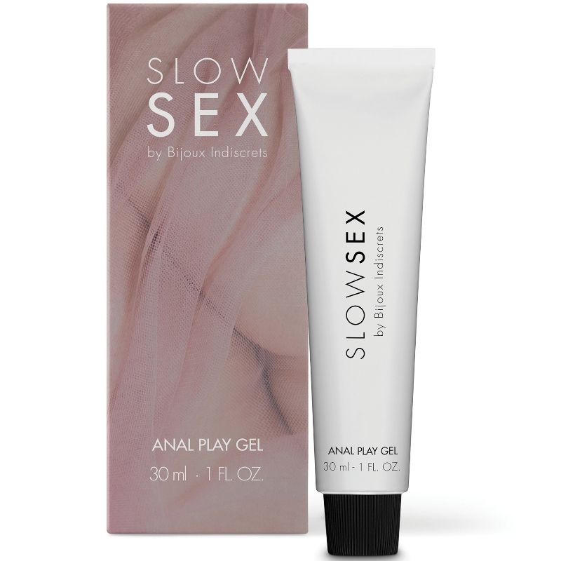 Bijoux Indiscrets Slow Sex Anal Play, lubrifiant à base d’eau, 30 ml