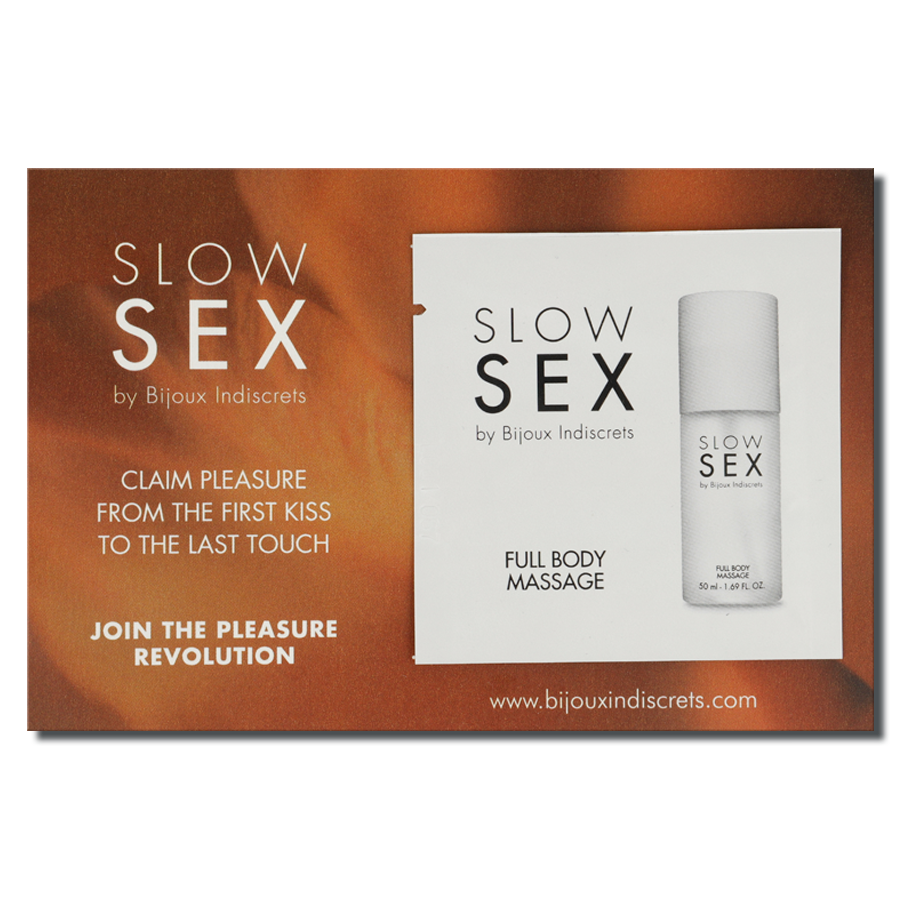 Gel de massage Slow Sex Bijoux Indiscrets pour tout le corps, 2 ml