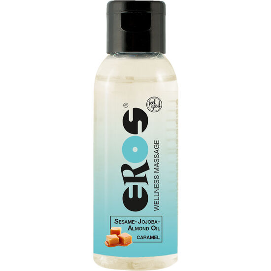 Huile de massage EROS Classic Line au caramel, 50 ml