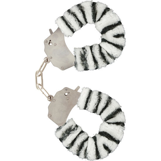 Menottes TOYJOY Furry Fun zèbre