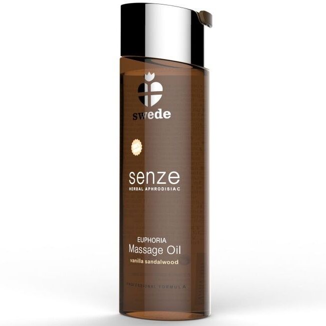 Huile de massage SWEDE Euphoria à la vanille et au bois de santal, 75 ml
