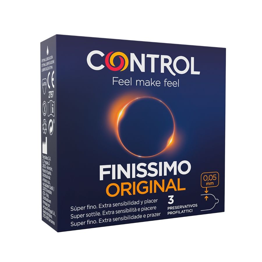 Préservatifs fins Control Finissimo, 3 pièces