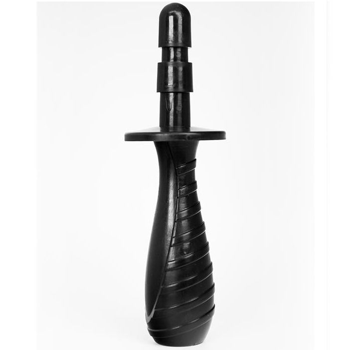 Plug anal HUNG SYSTEM avec poignée et système à ventouse, noir