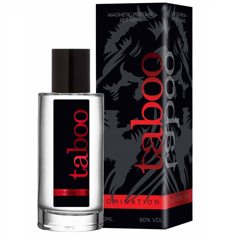 Parfum aux phéromones RUF Taboo Domination pour homme, 50 ml