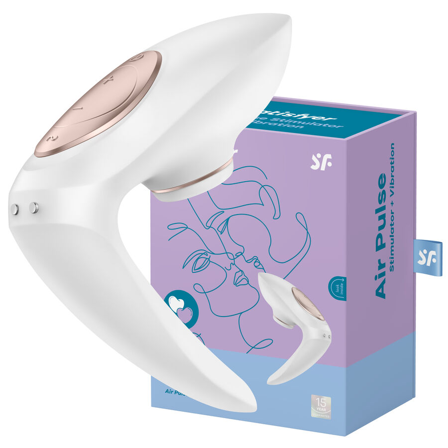 Satisfyer Pro 4 Couples 2020 Edition, stimulateur à ondes de pression