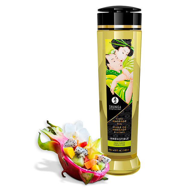 Huile de massage Shunga Irresistible, 240 ml